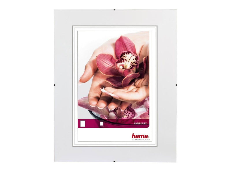 Hama "Clip-Fix" Frameless Picture Holder anti-reflective glass 18 x 24 cm