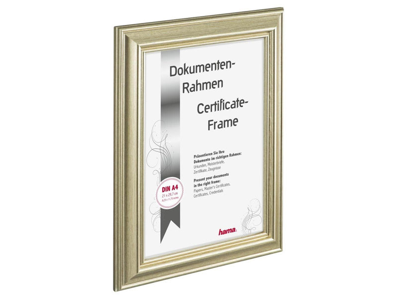 Hama "Lobby" Plastic Frame gold 21 x 29.7 cm
