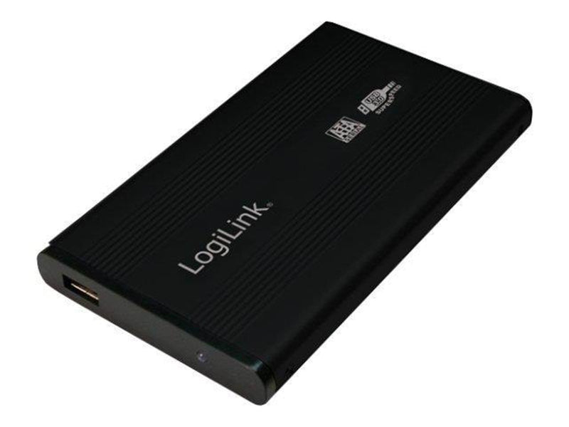 LogiLink External HDD enclosure 2.5" SATA USB 3.0 aluminum black