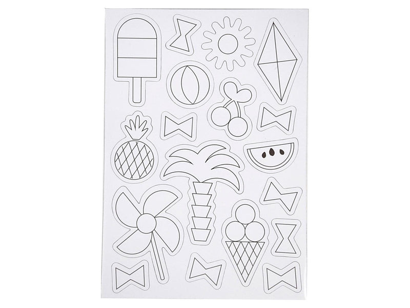 Creativ Company Color your own Magnets - Summer