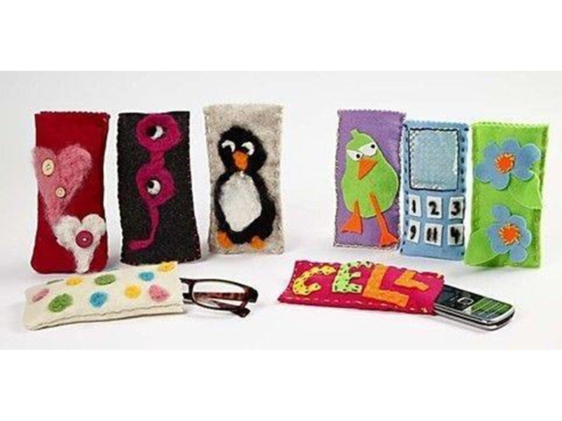 Creativ Company Hobby Felt Assorted Colors 24 Sheets