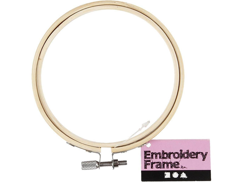 Creativ Company Embroidery frame Wood Ø 10cm
