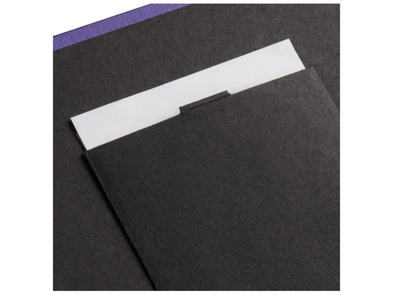 Hama "Fine Art" Spiral Album 36 x 32 cm 50 Black Pages grey