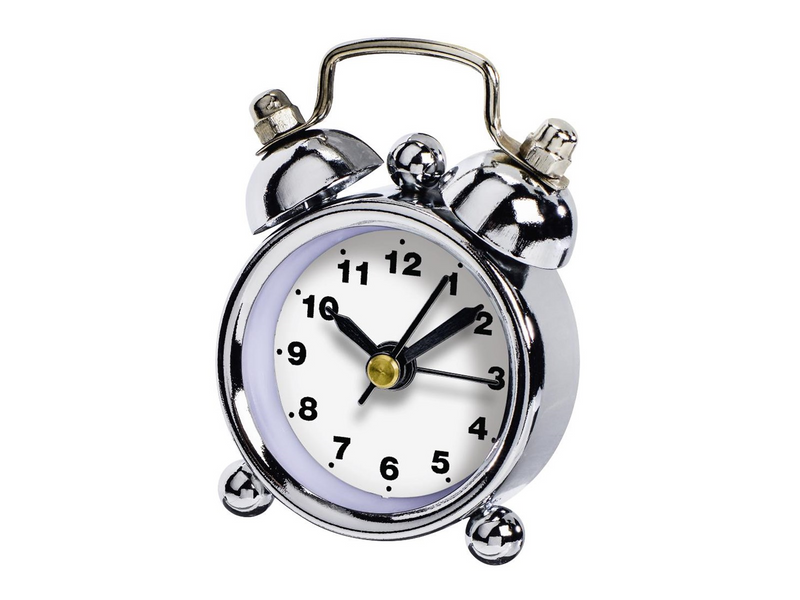 Hama "Nostalgia" Alarm Clock Mini white