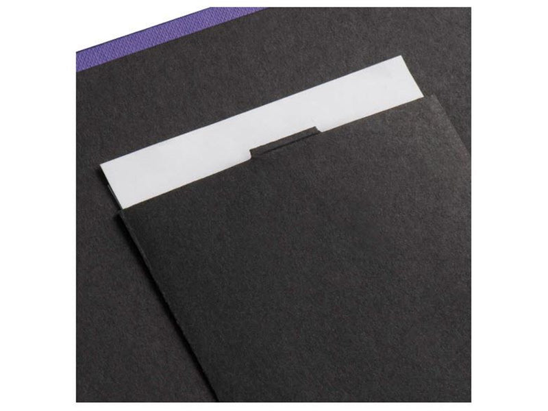 Hama "Fine Art" Spiral Album 24 x 17 cm 50 Black Pages blue