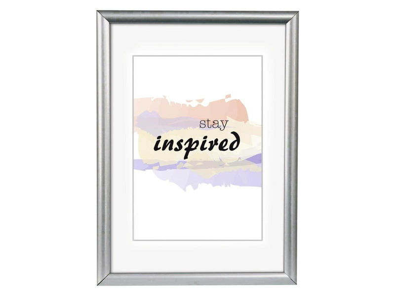 Hama "Madrid" Plastic Frame silver 30 x 45 cm