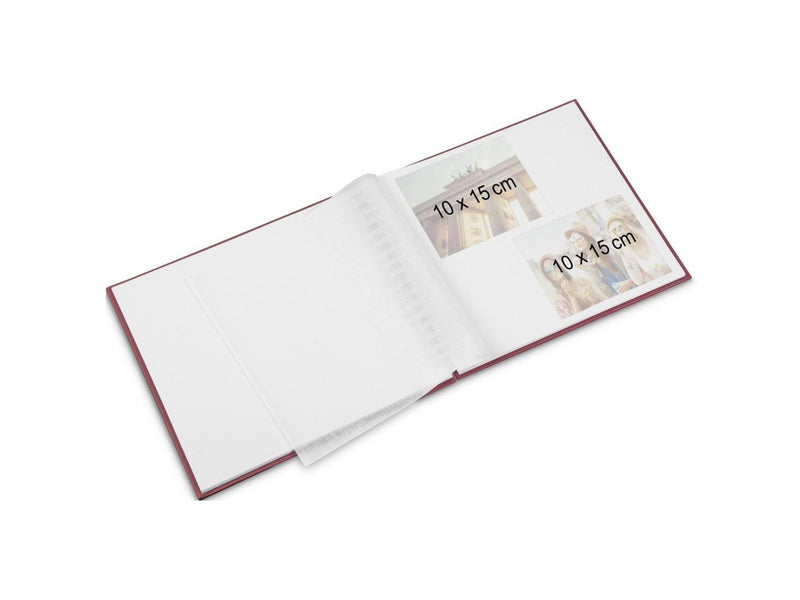 Hama "Fine Art" Spiral Album 28 x 24 cm 50 White Pages grey