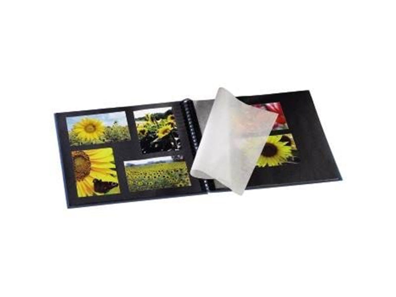 Hama "Fine Art" Spiral Album 36 x 32 cm 50 Black Pages azure