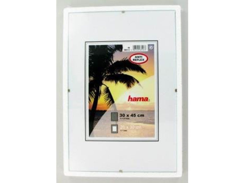 Hama "Clip-Fix" Frameless Picture Holder anti-reflective glass 30 x 45 cm