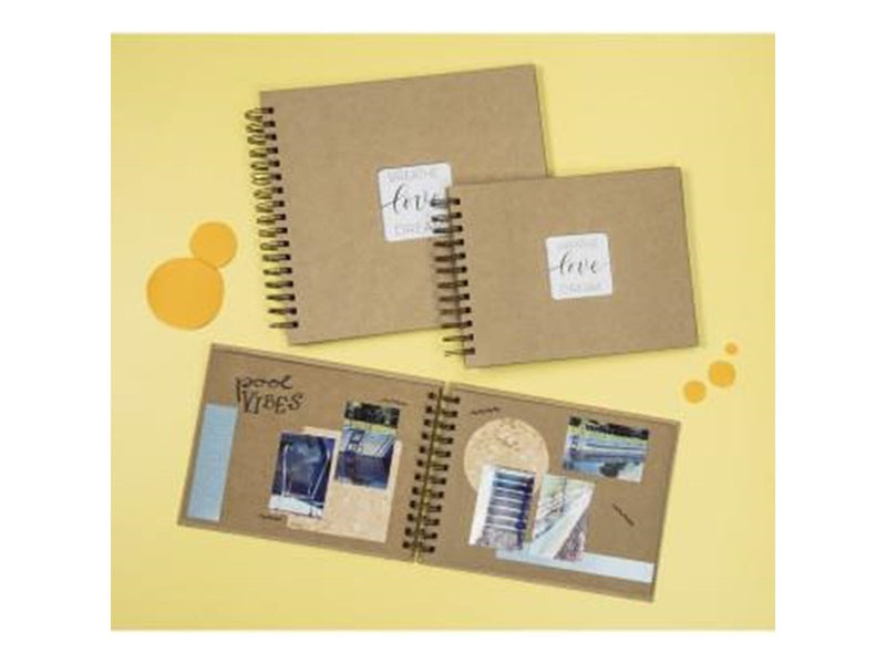 Hama "Craft" Spiral Album 24 x 17 cm 40 Kraft Paper Pages