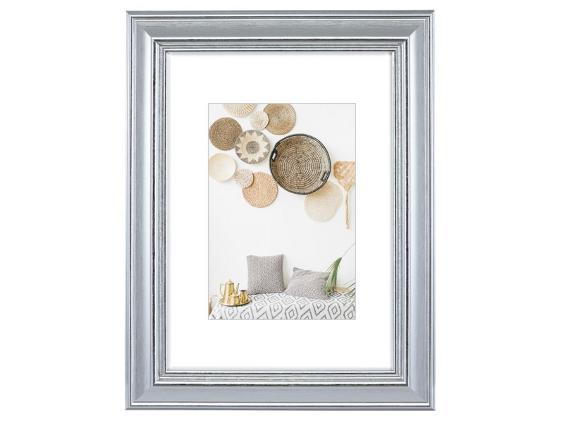 Hama "Lobby" Plastic Frame silver 30 x 40 cm