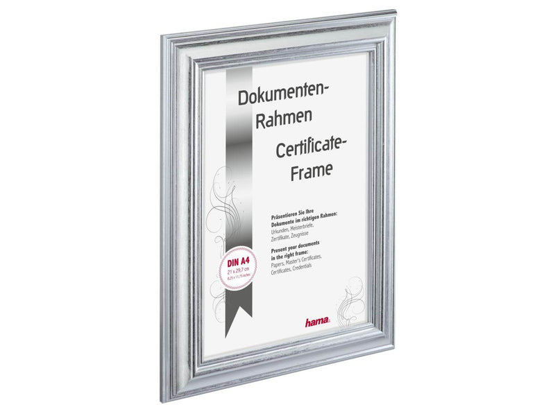 Hama "Lobby" Plastic Frame silver 21 x 29.7 cm