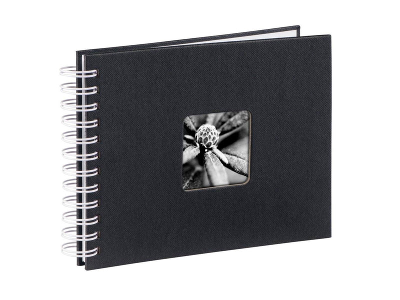 Hama "Fine Art" Spiral Album 24x17 cm 50 white pages black