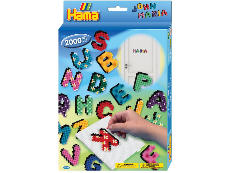 Hama Ironing beads set Letters 2000 pcs