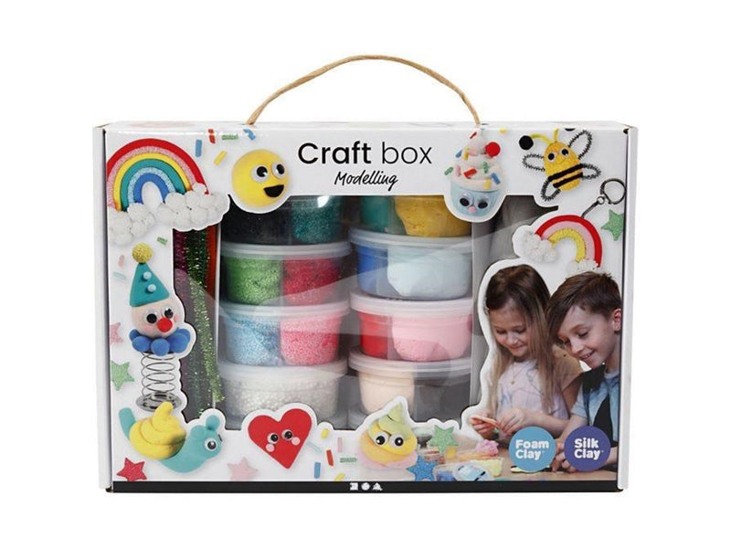 Creativ Company Foam Clay & Silk Clay - Gift Box