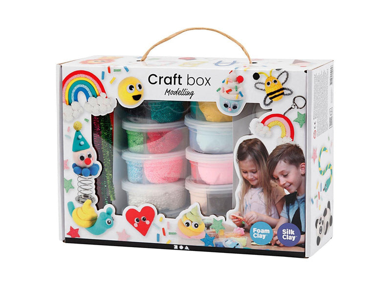 Creativ Company Foam Clay & Silk Clay - Gift Box