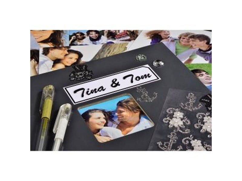 Hama “Fine Art" Bookbound Album 29 x 32 cm 50 white pages grey