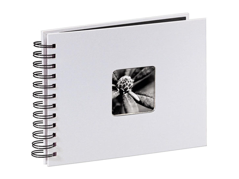 Hama "Fine Art" Spiral Album 24 x 17cm 50 Black Pages chalk