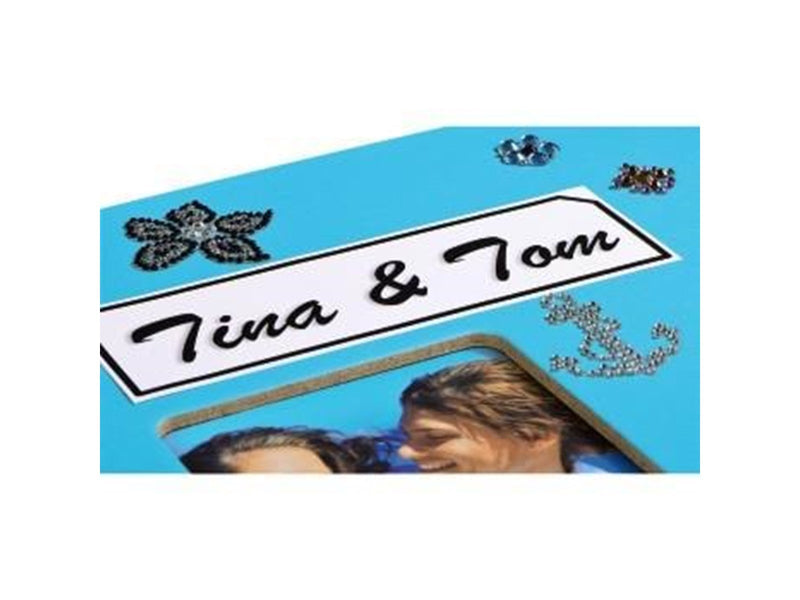 Hama "Fine Art" Spiral Album 24 x 17 cm 50 Black Pages turquoise