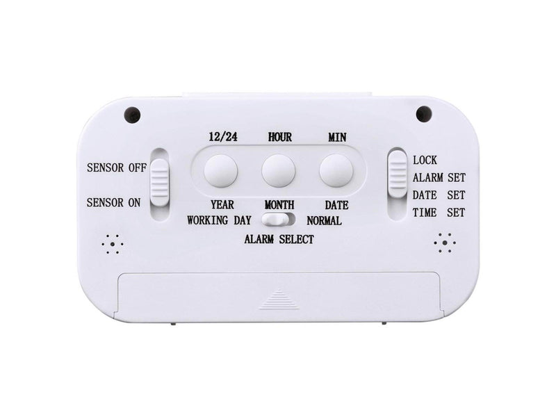 Hama "RC 660" Radio Alarm Clock white