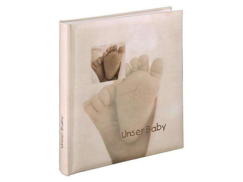Hama "Baby Feel" Bookbound Album 29 x 32 cm 60 White Pages 2-Page Text Introduction