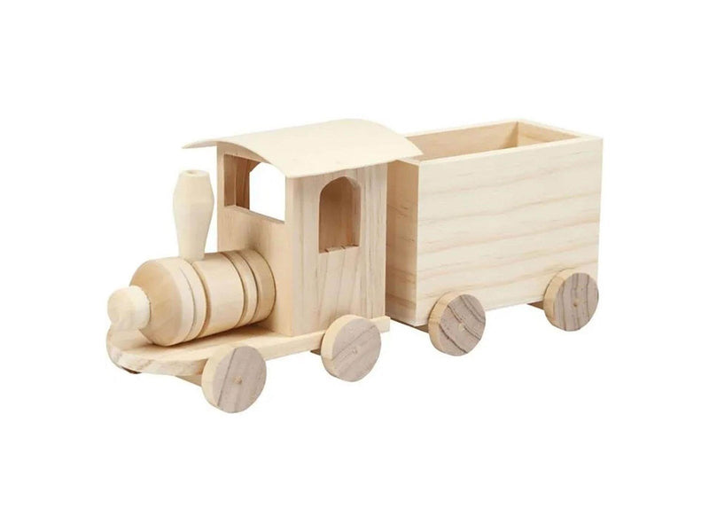 Creativ Company Wooden Train with Wagon