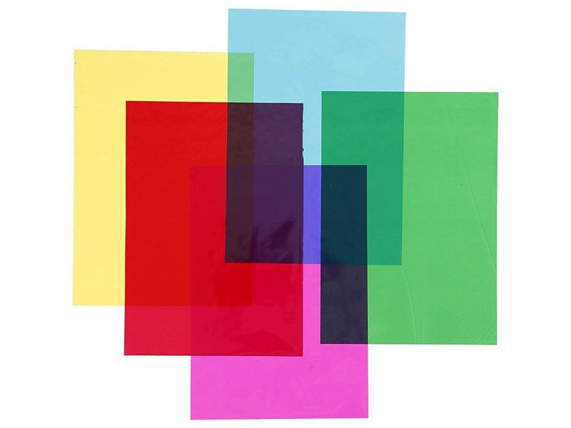 Creativ Company Cellophane Foil Sheets Colored A4 100pcs.