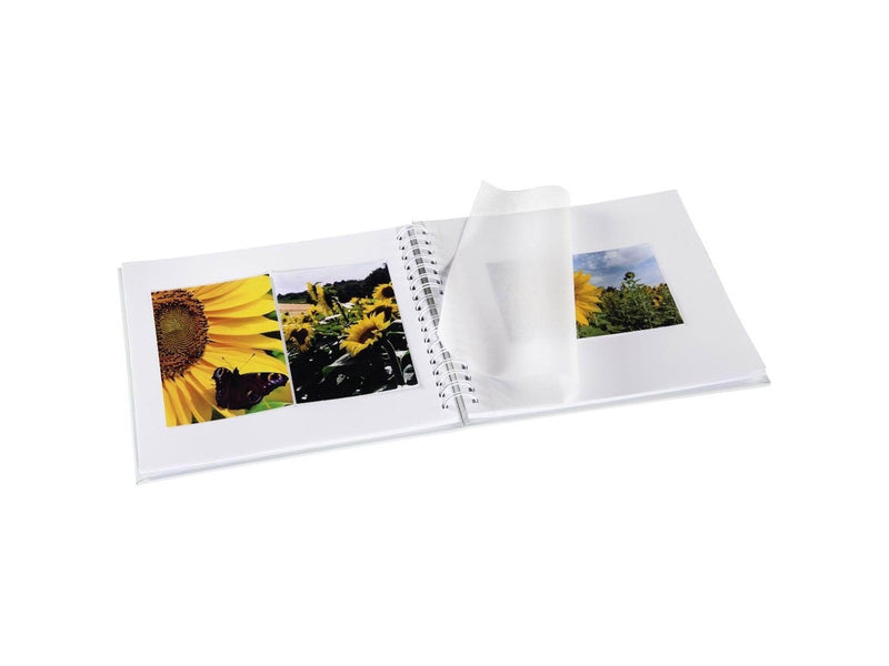 Hama "Fine Art" Spiral Album 28x24 cm 50 white pages black