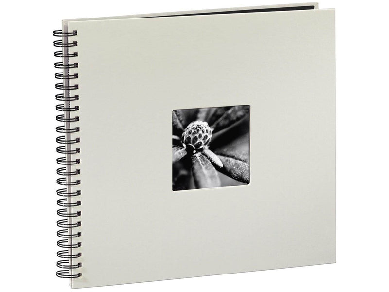 Hama "Fine Art" Spiral Album 36 x 32 cm 50 Black Pages chalk