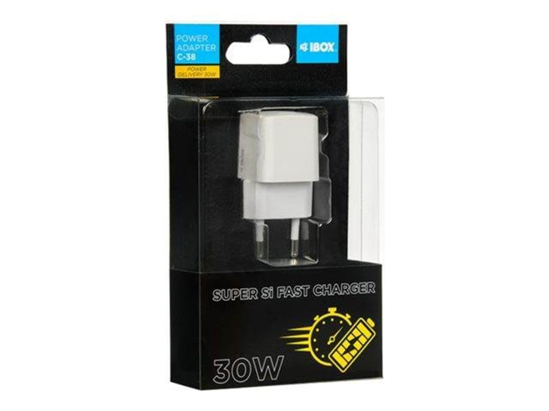 iBOX C-38W power adapter - USB-C - 30 Watt