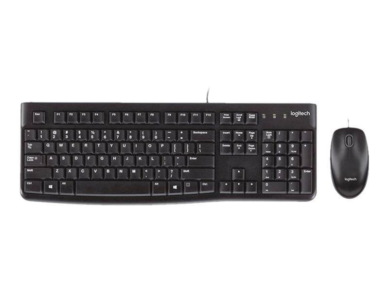 Logitech Desktop MK120 - Tastatur & Maus Set - Spanisch