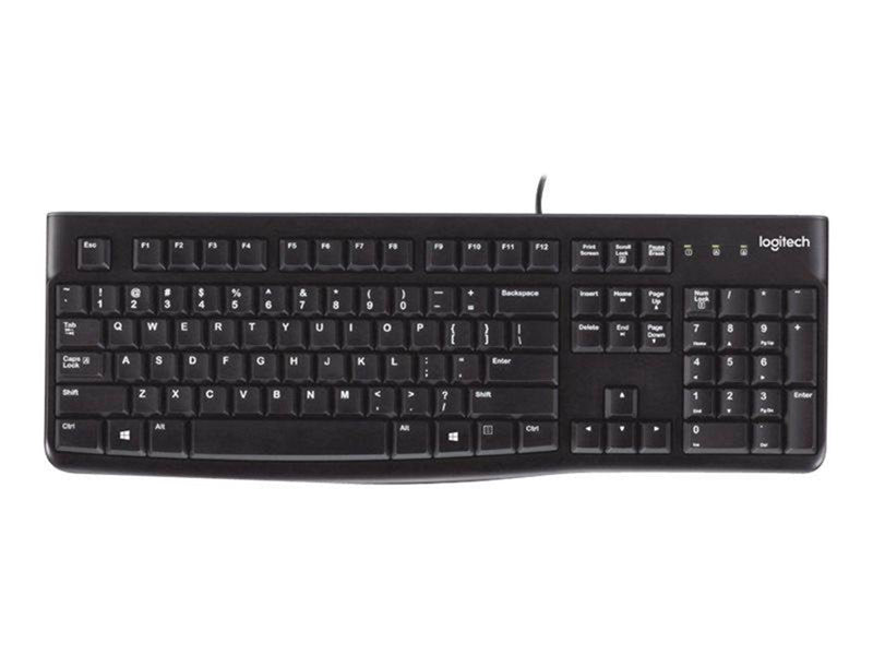 Logitech K120 Corded Keyboard - ES - Tastaturen - Spanisch - Schwarz