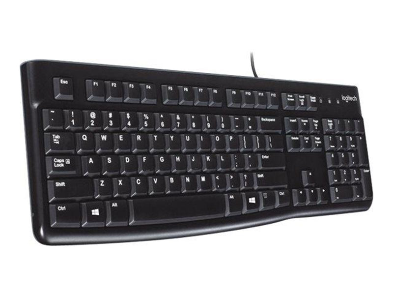 Logitech K120 Corded Keyboard - ES - Tastaturen - Spanisch - Schwarz