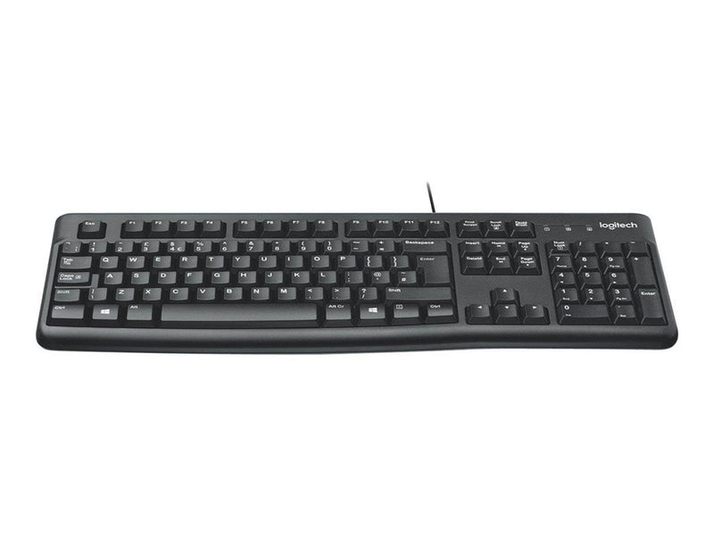 Logitech K120 Corded Keyboard - ES - Tastaturen - Spanisch - Schwarz