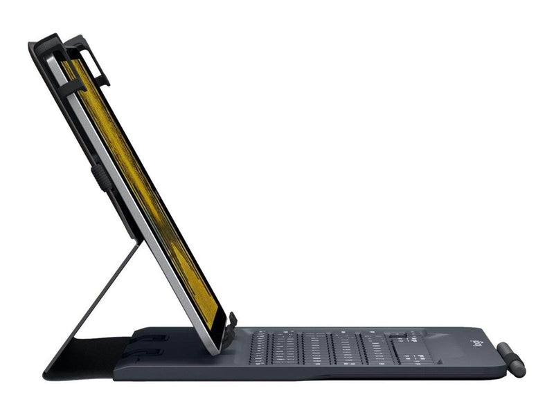 Logitech Universal - keyboard and folio case - QWERTY - Italian - Tastatur & Folio-Set - Italienisch - Schwarz
