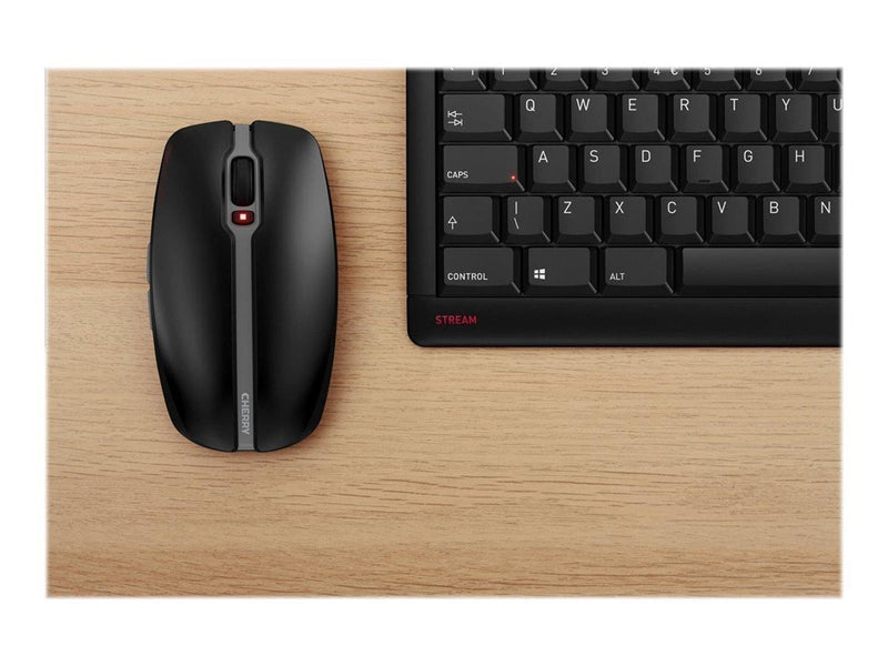 Cherry STREAM DESKTOP - Tastatur & Maus Set - Englisch - UK - Schwarz
