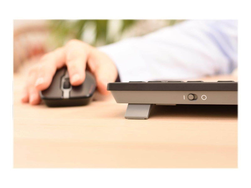 Cherry STREAM DESKTOP - Tastatur & Maus Set - Englisch - UK - Schwarz