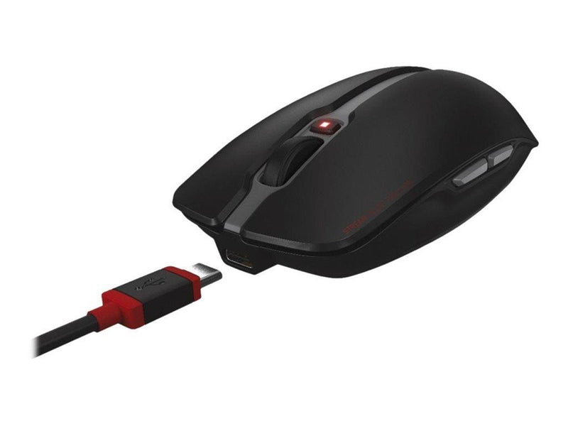 Cherry STREAM DESKTOP RECHARGE - Tastatur & Maus Set - Czechoslovakian - Schwarz