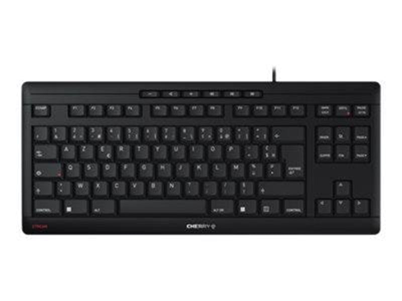 Cherry STREAM KEYBOARD TKL - Tastaturen - Schweiz - Schwarz