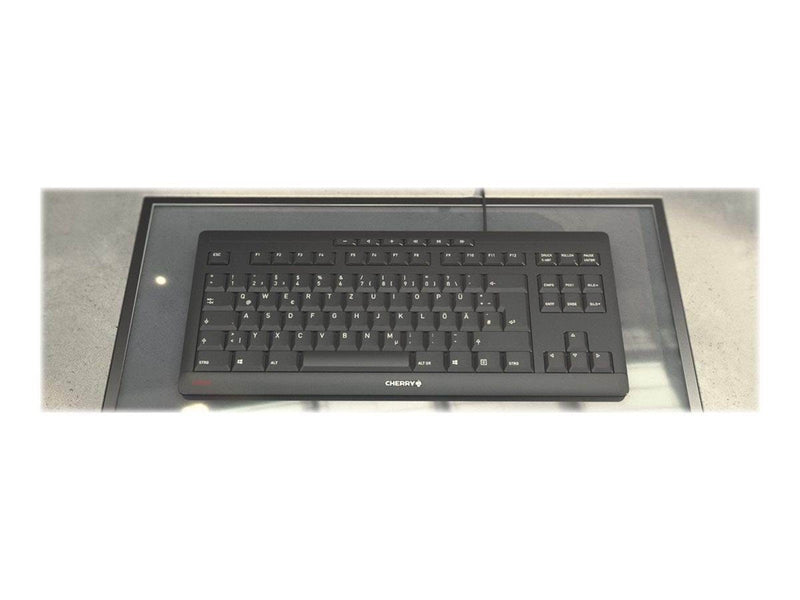 Cherry STREAM KEYBOARD TKL - Tastaturen - Englisch - UK - Schwarz