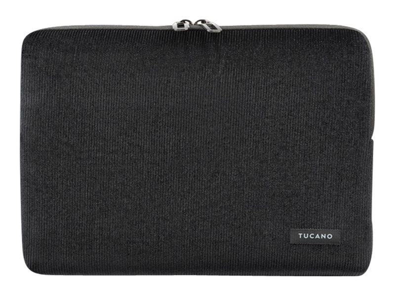Tucano Velluto Hülle für MacBook Air/Pro 13" & Laptop 13" | Schwarz