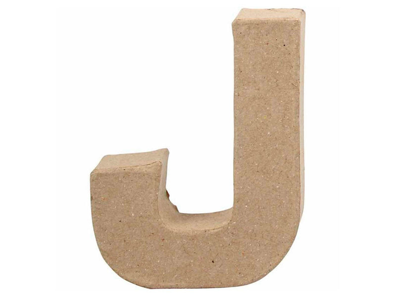 Creativ Company Letter Papier-mache Small - J