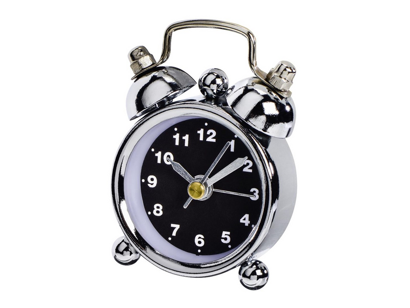 Hama "Nostalgia" Alarm Clock Mini black