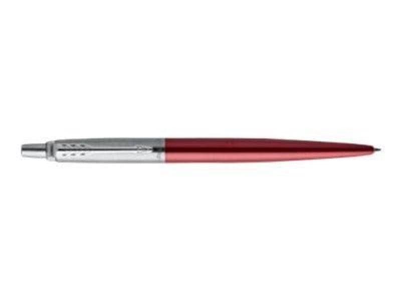 Parker Jotter Kugelschreiber | Kensington Red | Mittlere Spitze | Blaue Tinte | Blister-Verpackung