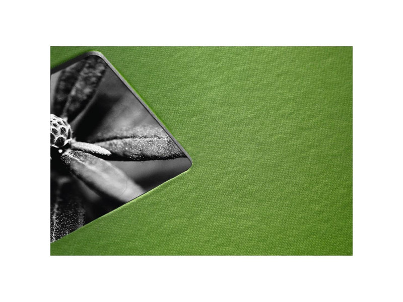 Hama "Fine Art" Spiral Album 36 x 32 cm 50 Black Pages apple green