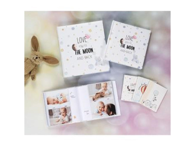 Hama "To The Moon" Bookbound Album 29 x 32 cm 60 White Pages