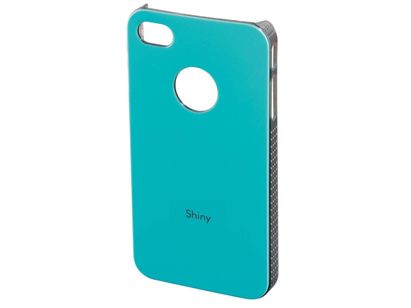 Hama Mobil Cover iPhone 4/4S Shiny Hard Cover Turquoise