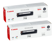 Canon Original Toner 716BK Doppelpack schwarz (OP1980B002DP)