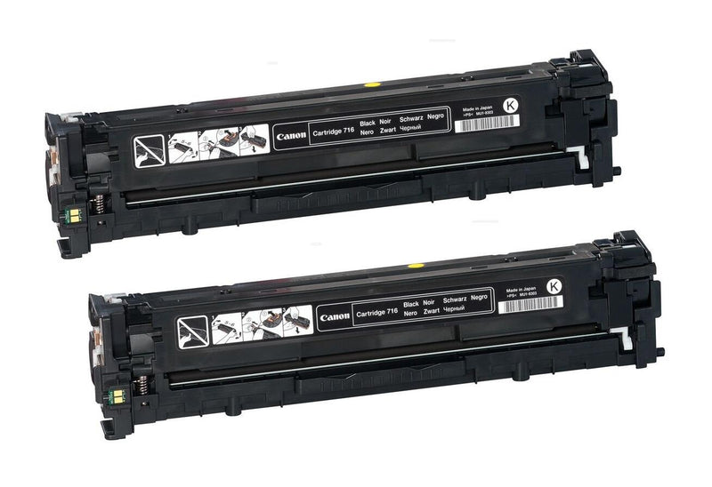 Canon Original Toner 716BK Doppelpack schwarz (OP1980B002DP)