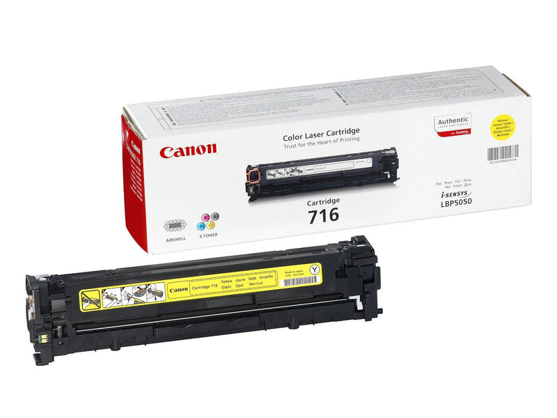 Canon Original Toner 716 4er-Set schwarz, cyan, magenta, gelb (OP1980B002)